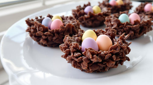 Easy Easter Chocolate Nests - Hill Country Chocolate