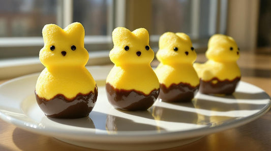 Peeps With Chocolate Bottoms - Hill Country Chocolate